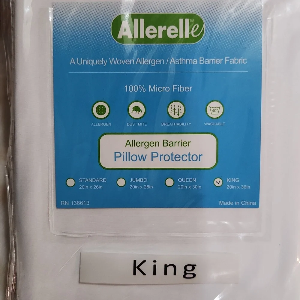Allergen Barrier King Size Pillow Cover